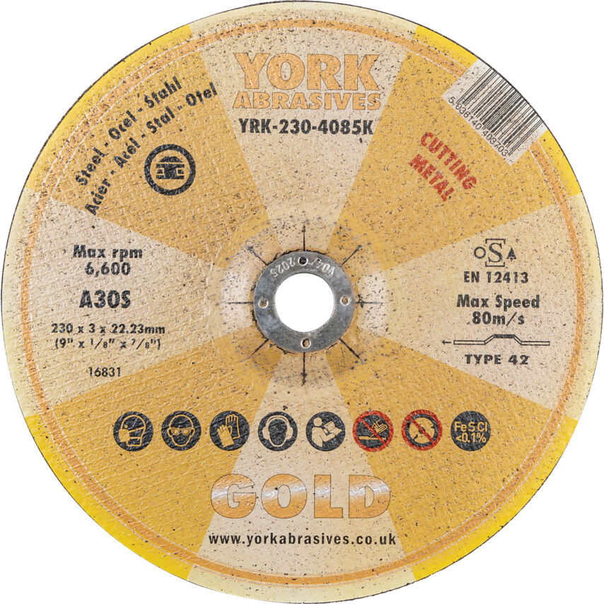 230X3X22.23MM A30S DPC VÁGÓKORONG termék fő termékképe