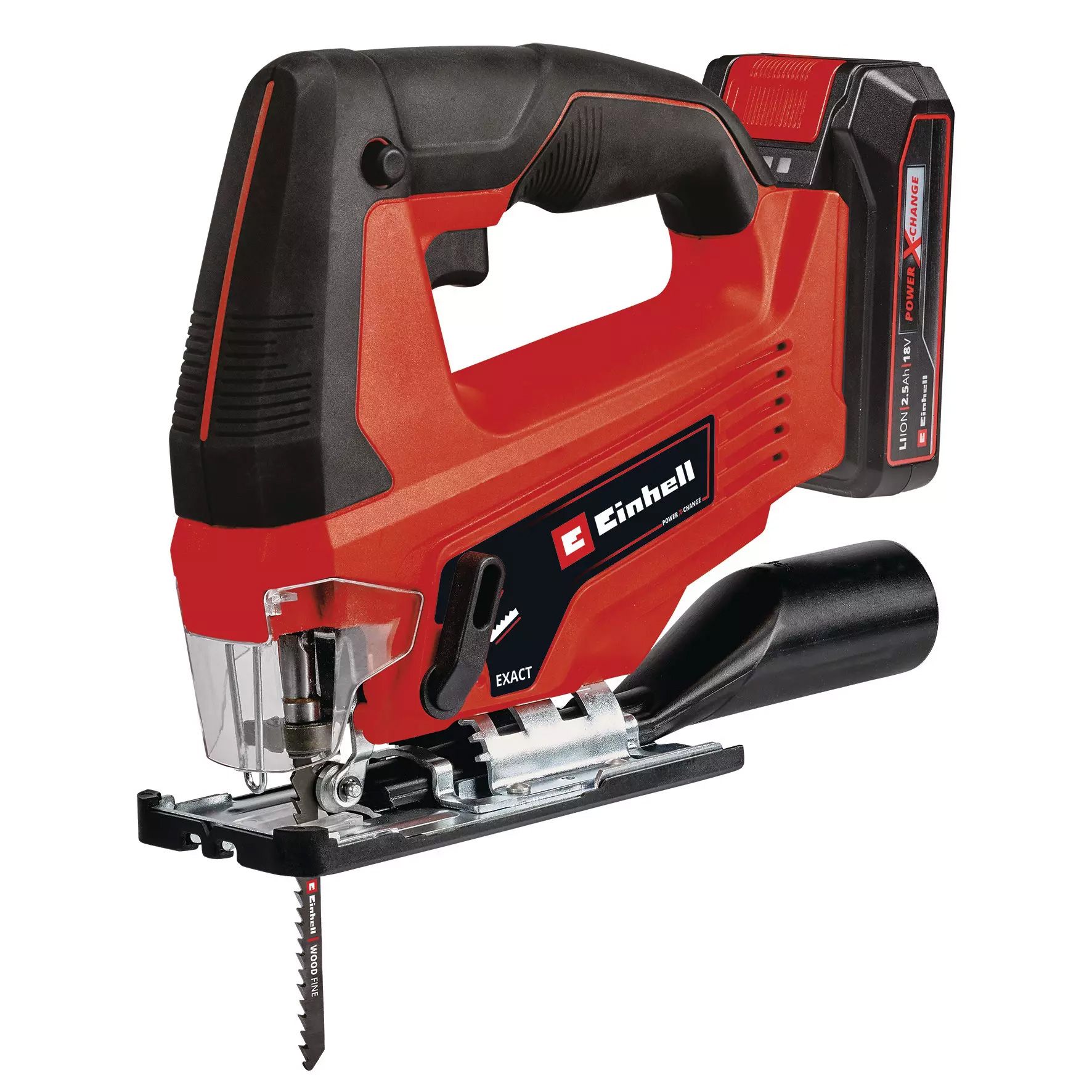 EINHELL TC-JS 18/70 Li akkus dekopírfűrész (1 x 2.5 Ah Li-ion akkuval) termék fő termékképe