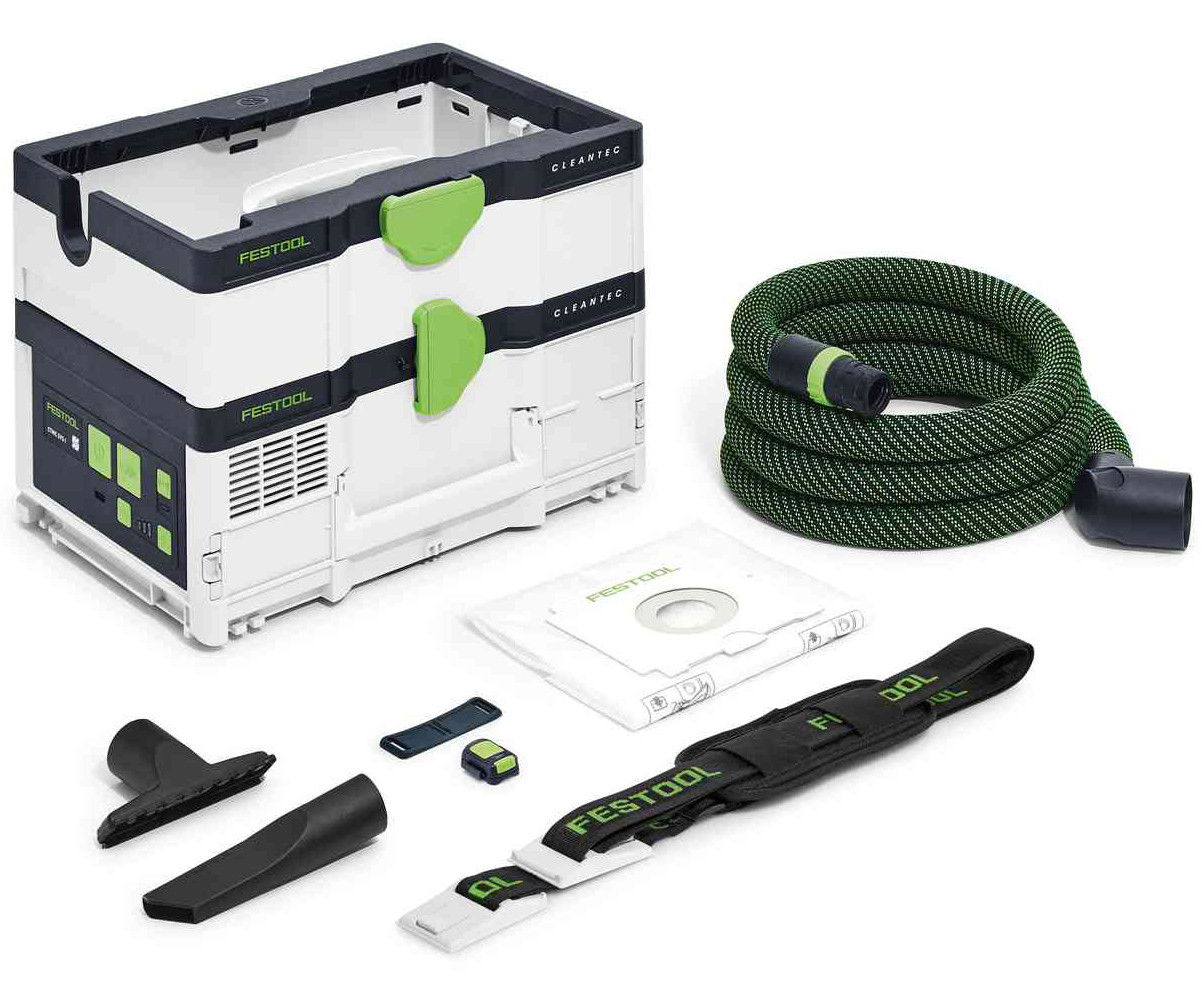 Festool CLEANTEC CTMC SYS I-Basic akkus mobil elszívó (akku és töltő nélkül) termék fő termékképe