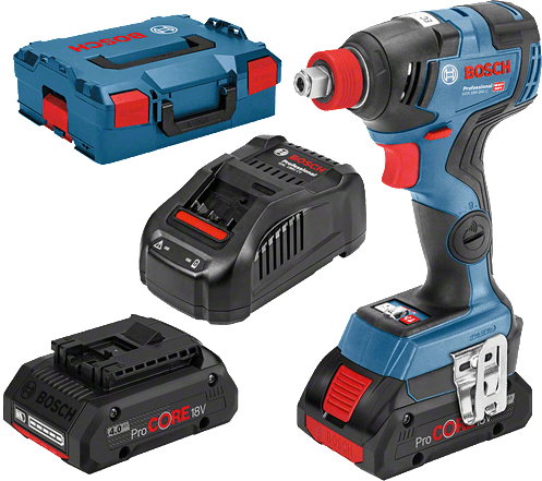 Bosch GDX 18V-200 C akkus ütvecsavarozó (2 x 4.0 Ah Li-ion akkuval) termék fő termékképe