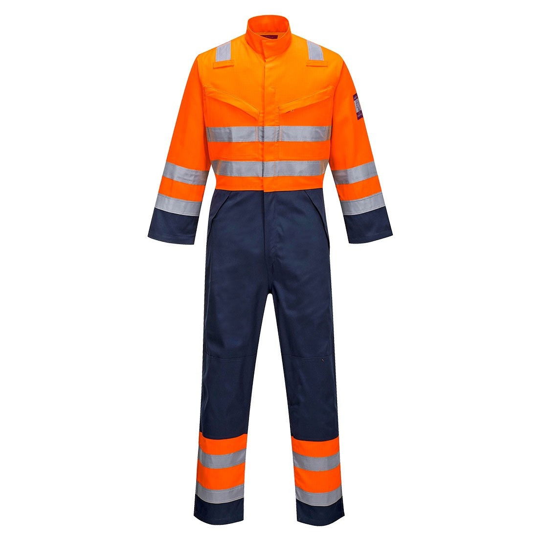 Portwest MV29 - Modaflame RIS overál, narancs/tengerészkék termék fő termékképe